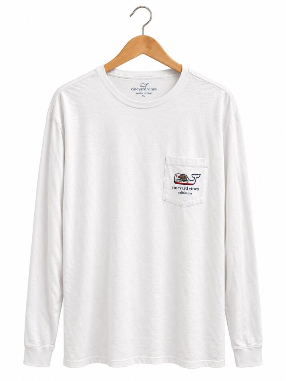 Vineyard Vines Men's Long Sleeve Whale Tshirt
